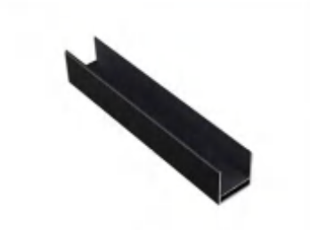 Composite Fence – Aluminium Rail