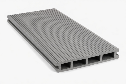 Light grey wpc decking