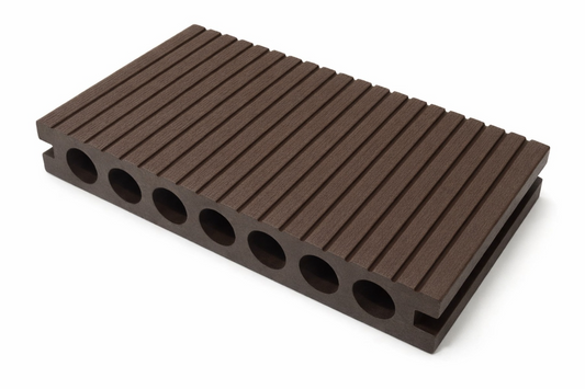 walnut composite decking
