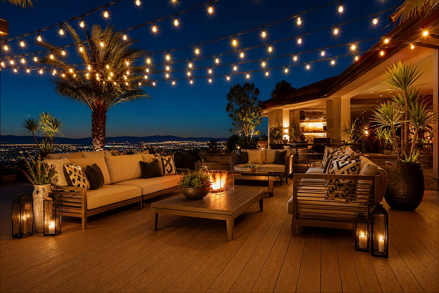Co-extrusion decking