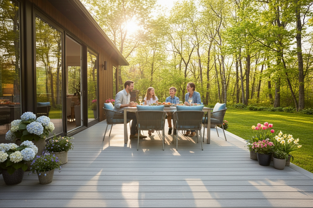 Composite Decking Supplier UK — Factory Direct from Bohai Wood