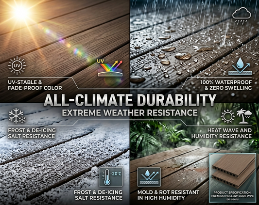 Composite decking advantage