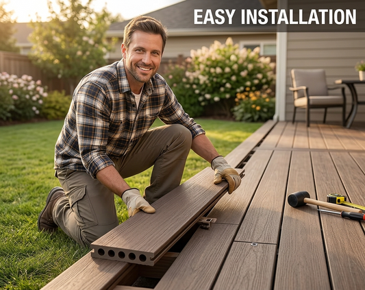 easy installation composite decking