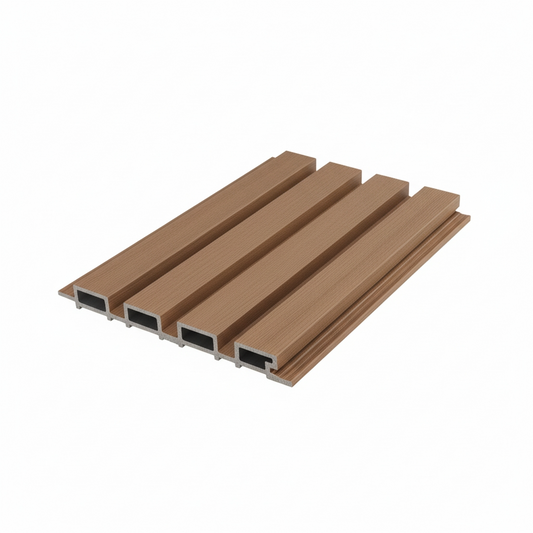 Co-extrusion fluted cladding