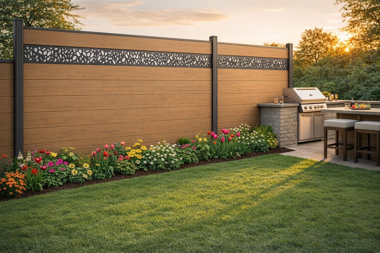 What is WPC decorative panel fencing — composite carved fence panels explained factory direct China supplier