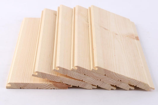 spruce Shiplap  cladding L (3M-4M).  W(95MM-120MM). T(6.0MM-12MM)